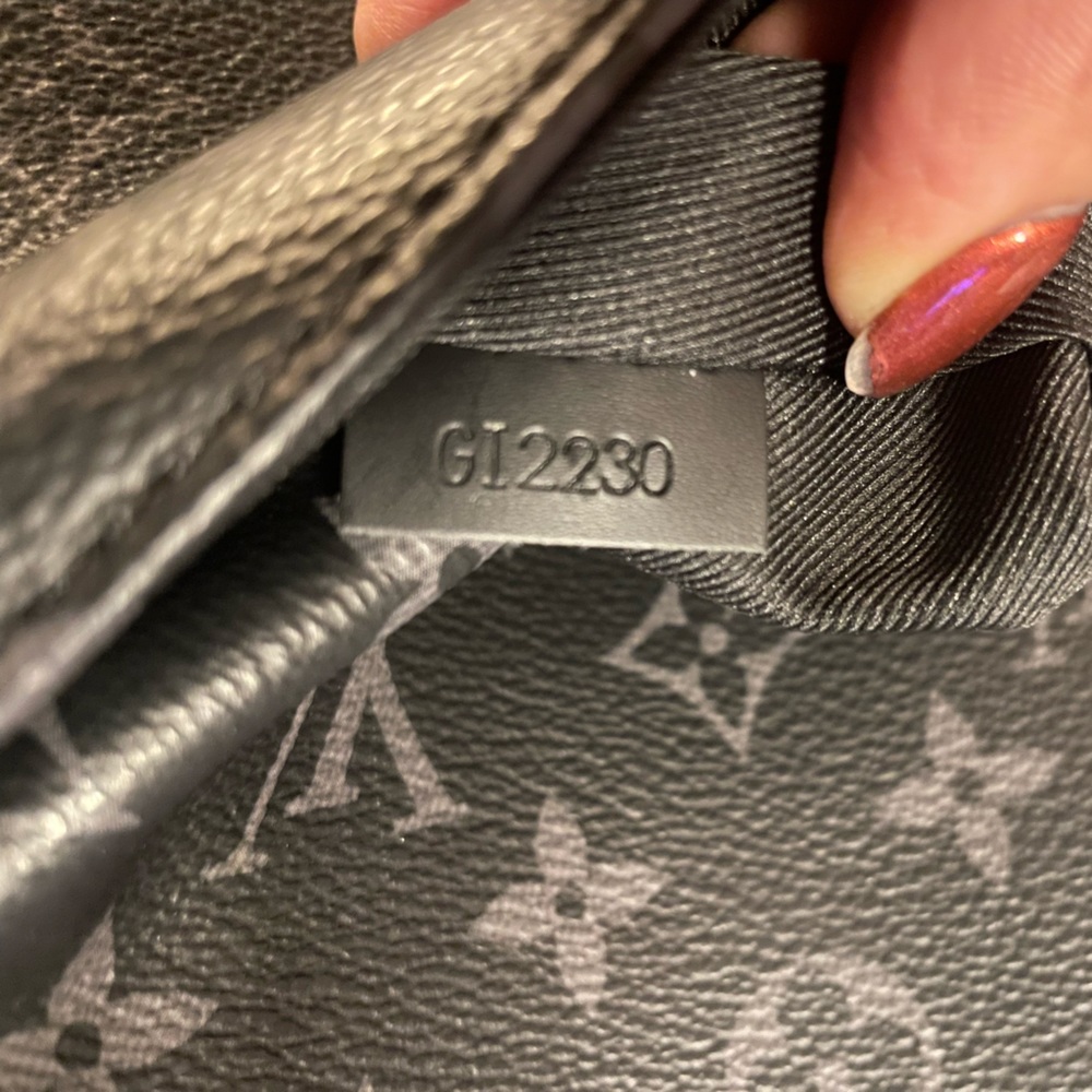 Louis Vuitton Monogram Eclipse MM Bag